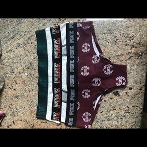 Pink Victoria Secret cheeky underwear 3/$18!